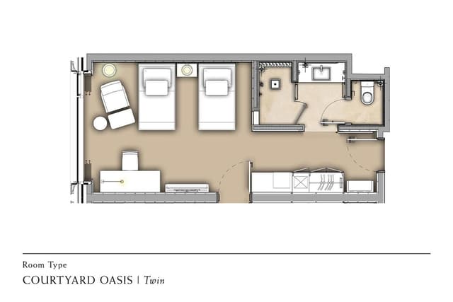 Courtyard Oasis Twin · photo 1