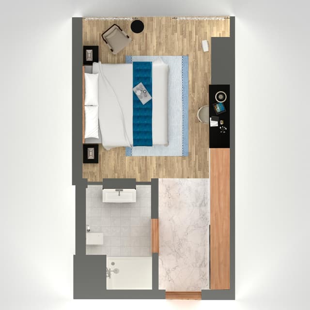 Deluxe Room King Bed with City view · photo 4