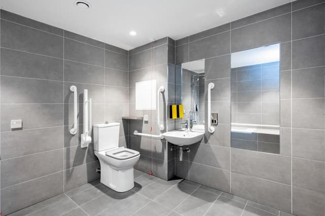 Modern amenities for a refreshing stay experience.