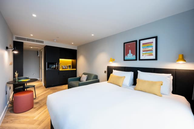 Relax in modern comfort and style.