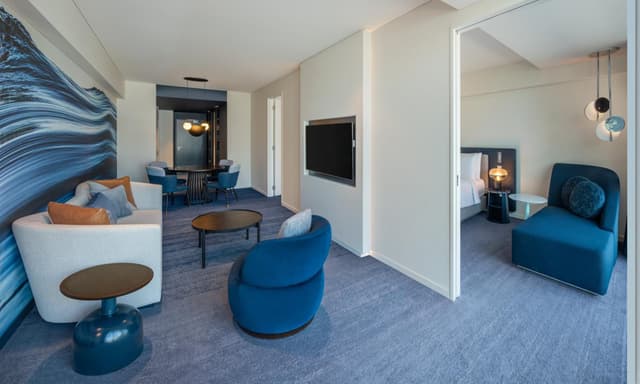 Deluxe Studio, Studio, 1 King, City view · foto 1