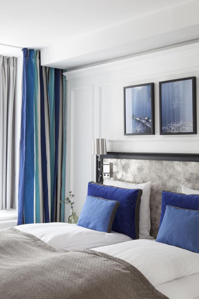 Relax in stylish comfort and tranquility.
