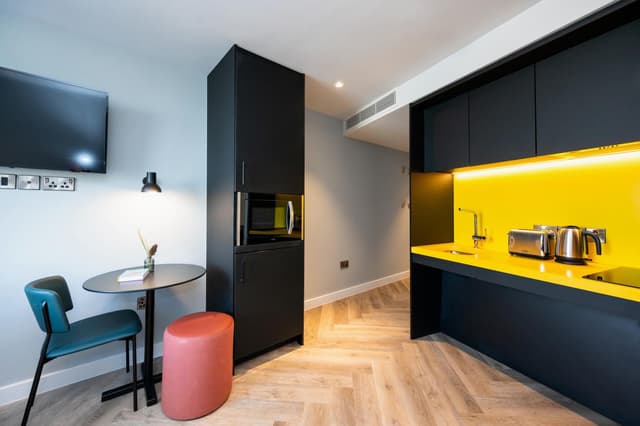 Modern kitchen for your culinary adventures awaits!