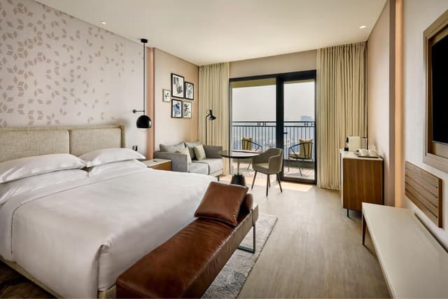 Habitación de huéspedes del Nilo, 1 cama King, vista directa al río, balcón · foto 1