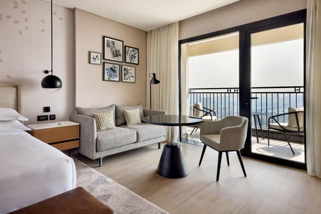 Habitación de huéspedes del Nilo, 1 cama King, vista directa al río, balcón · foto 4
