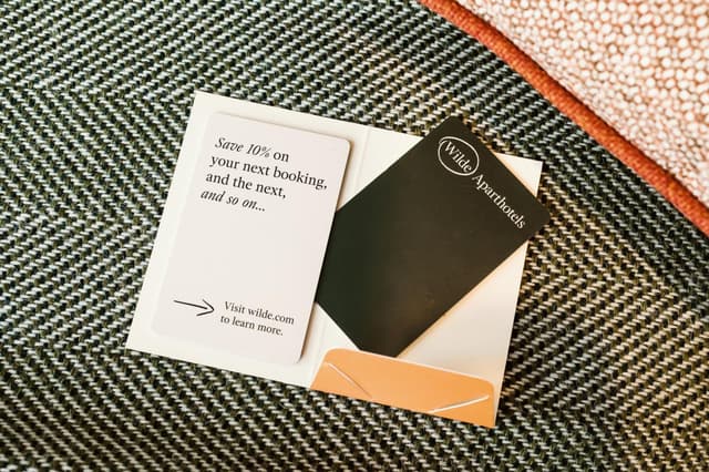 close up of a card with a quote on it