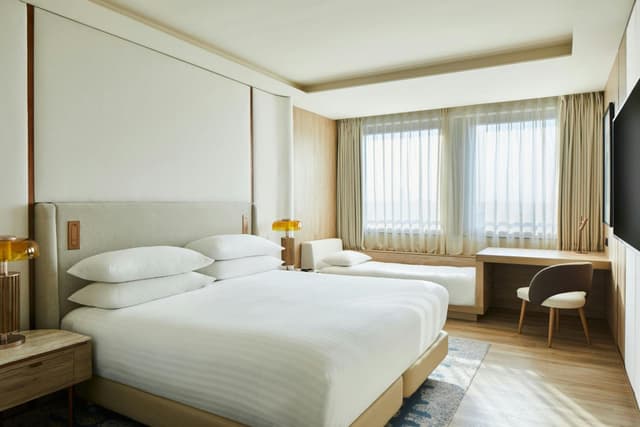 Deluxe Family Room with One King Bed and Sofa Bed · photo 7