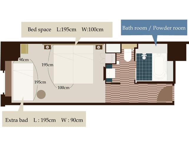 Deluxe Corner Room Triple - Non-Smoking (27㎡) · photo 2