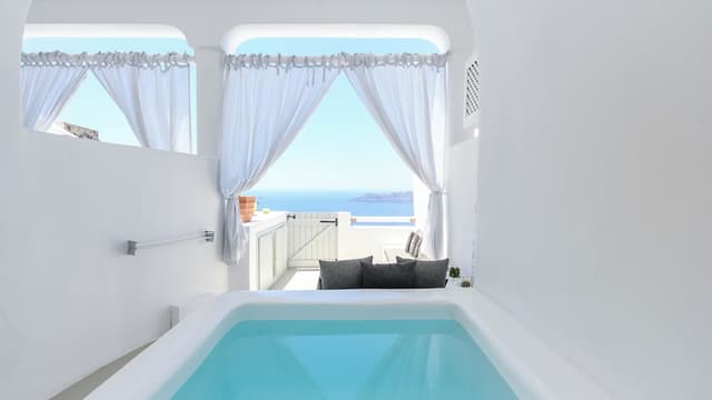 Honeymoon Studio Suite, 1 Bedroom, Hot Tub, Caldera & Sea View · foto 3