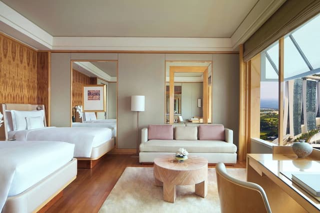 Club Deluxe Room, 2 Twin Beds, Non Smoking, Bay View, High Floor (Club Deluxe Marina) · foto 1