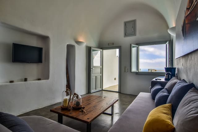 Honeymoon Studio Suite, 1 Bedroom, Hot Tub, Caldera & Sea View · foto 1