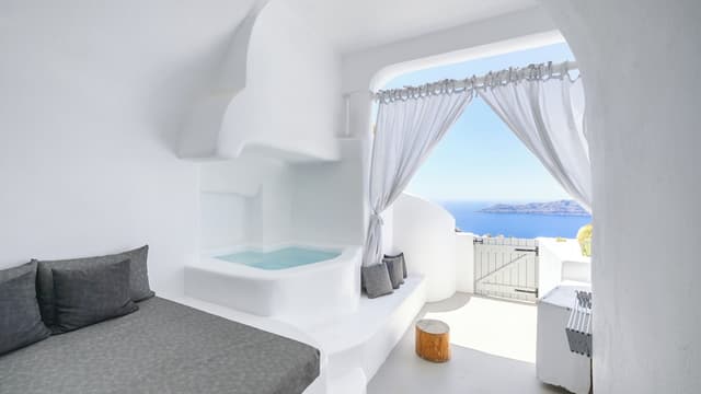 Honeymoon Studio Suite, 1 Bedroom, Hot Tub, Caldera & Sea View · foto 5