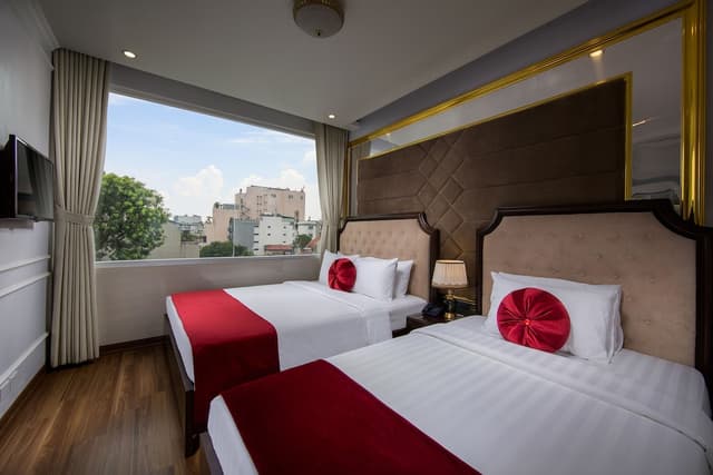 Family Suite, 1 Double and 2 Single Beds, City View · foto 2