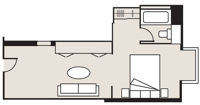 Queen Studio Suite with Single Spa Bath · photo 5