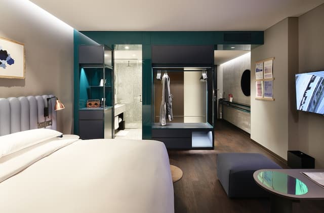Editor Room, 1 King Bed, Non Smoking, City View · foto 4